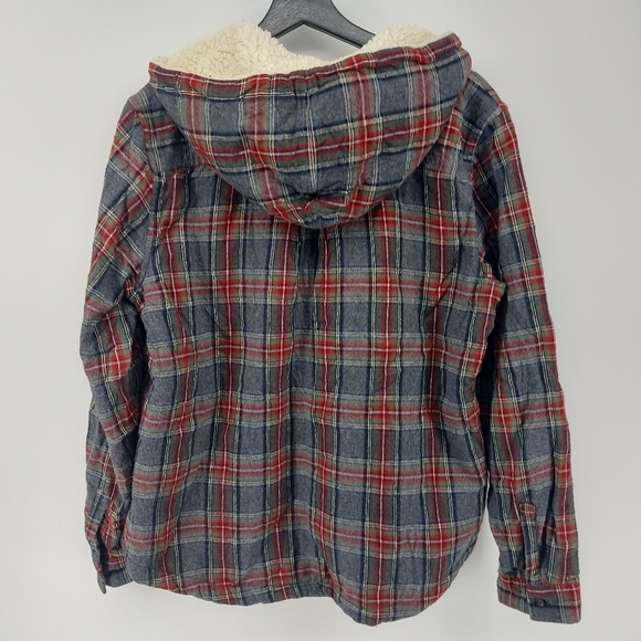 L.L. Bean Red and Blue Plaid Women's Jacket - Picture 8 of 8